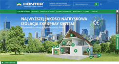 Desktop Screenshot of honter.pl